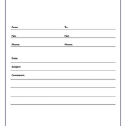 Peerless Free Fax Cover Sheet Template Word Google Docs Best Confidential