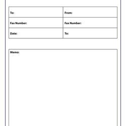 Capital Free Basic Fax Cover Sheet Template Word