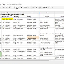 Brilliant Social Media Marketing Plan Examples Format Example Sheet Business Google Word