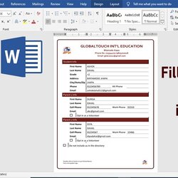 Super Automatic Form Create In Microsoft Word Forms