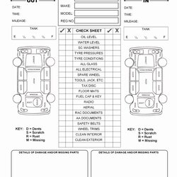 The Highest Quality Truck Inspection Form Template Beautiful Detailing