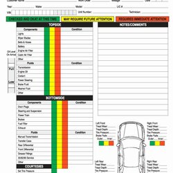 Preeminent Truck Inspection Form Template Best Of Part Point Vehicle Automotive Detailing