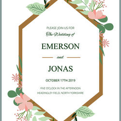 Terrific Free Wedding Invitation Template Cards Printable And Editable Scaled