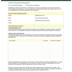 Examples Of Hr Forms Format Sample Form Documentation Employee Example Personal Questionnaire Job Review