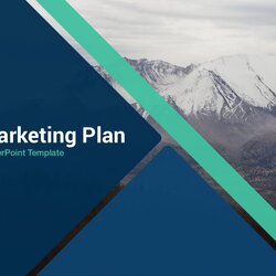 Marvelous Free Template Marketing Plan