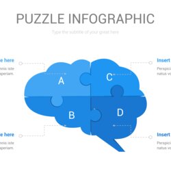 Wonderful Puzzle Diagram With The Four Parts Labeled In Blue And
