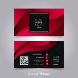 Free Vector Business Card Template