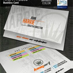 Fine Folded Business Cards Vector Card Template Die Cut Art