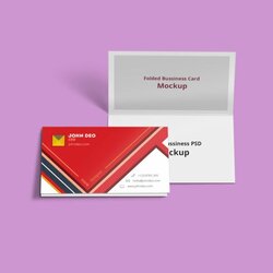 Superb Template Ideas Folding Business Fascinating Card With Fold Over