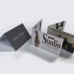 Out Of This World Folding Business Cards