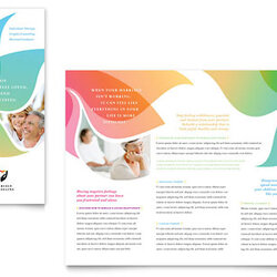 Brochure Samples Pics Microsoft Word Template Brochures Pamphlet Psychology Counseling