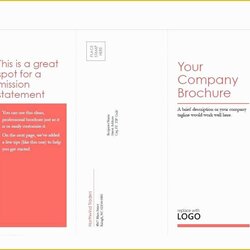 Admirable Microsoft Word Brochure Template Free Download Of Templates Ms And