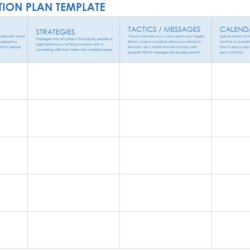 Super Free Marketing Action Plan Templates Sales And Template