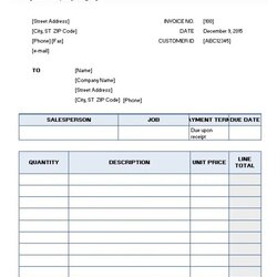 Supreme Service Invoice Template Free Word Templates Format Excel