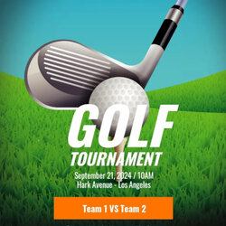 Capital Golf Flyer Templates Illustrator Ms Word Pages Tournament Publisher Template