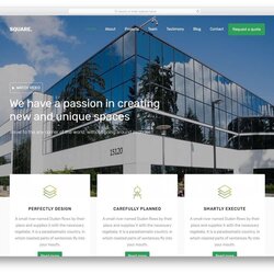 Wonderful Best Free Construction Website Templates For Modern Builders Civil