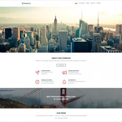 Swell Easy Website Themes Templates Design Trends Premium Template Parallax Business Web