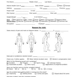 Wonderful Medical Intake Forms Template For Your Needs Form Health Clinic Patient Source Soft And Healing
