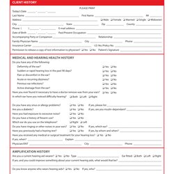 Non Medical Home Care Printable Health Intake Form Template Patient Print Big