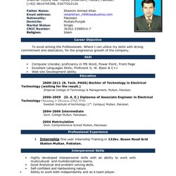 Terrific Simple Resume Format Download In Ms Word Mt Home Arts