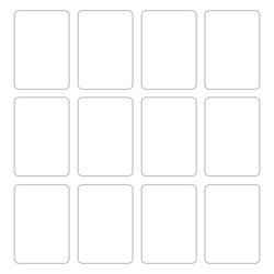 Fantastic Blank Labels Are Shown In The Shape Of Rectangles