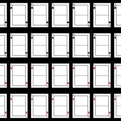 Eminent Playing Card Templates Images Template Cards Blank Deck Printable Database Custom Isabel Via Choose