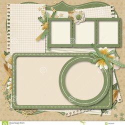 Excellent Beautiful Picture Of Frames Templates Layouts Designs Embellishments