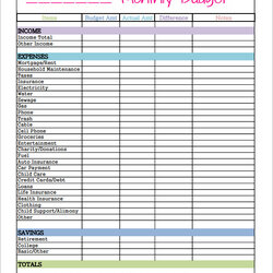 Legit Zoo Internships Simple Budget Template Monthly Worksheet Household Sample Excel Printable Example