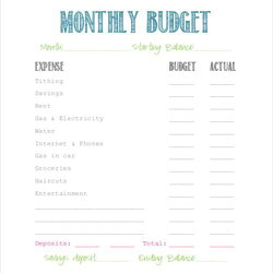 Eminent Simple Budget Templates Free Sample Example Format Download Template Printable Business Word