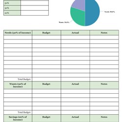 Capital Printable Budget Templates And Free Blank Worksheets Forms Spreadsheet Budgeting Fit