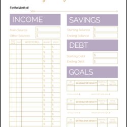 Spiffing Free Printable Monthly Budget Template Worksheets Password Resource Enter Library Below Information