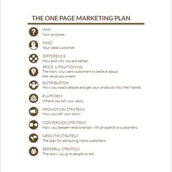 Superior Simple Marketing Plan Templates Doc Template Business Outline Sample Example Examples Word Format