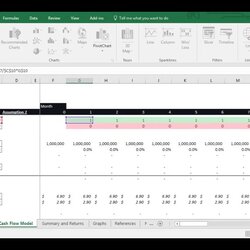 Legit Financial Analysis Basic Cash Flow Model Tutorial With Excel Template