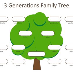 Fantastic Best Images Of Generation Family Tree Template Printable Chart Templates Via