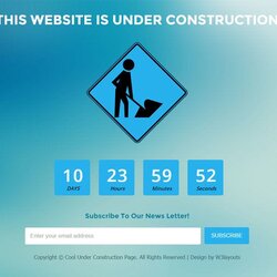 Matchless Website Under Construction Maintenance Mobile Web Templates Template Cool Responsive Choose Board