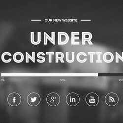 Very Good Free Under Construction Template By On