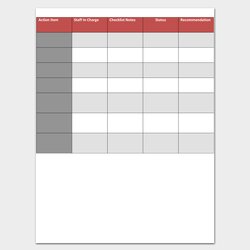 Free Task List And Checklist Templates Word Excel Template