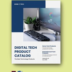 Superlative Digital Product Catalog Template Download In Word