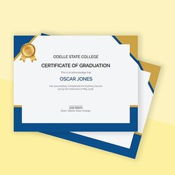 Eminent Free Nursery Graduation Certificate Template Word Doc Diploma Publisher Of