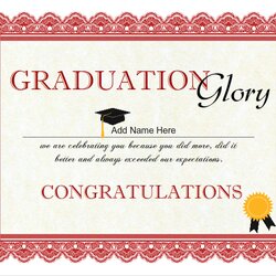 Capital Certificate Graduation Certificates Templates Free Glory