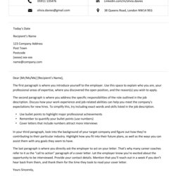 Brilliant Cover Letter Template Templates Free To Download Contemporary Green