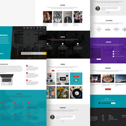 The Highest Standard Surfers Co Website Template Free Diana One Page Design