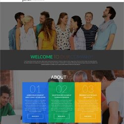Capital One Page Website Themes Templates Services Business Template Theme Professional