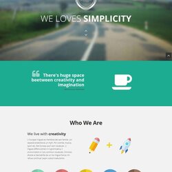 Wizard Best Free One Page Website Templates Template Site Bootstrap Maxim Latest Showcase Trend Coming Built