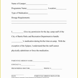 Sublime Free Medical Consent Form Template Of Forms Authorization Printable Templates