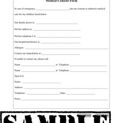 Exceptional Medical Consent Free Download Create Fill Print Template Forms Release Templates Form Click