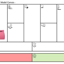 Wizard Amazing Business Model Canvas Templates Template