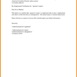 The Highest Standard Proof Of Employment Letter Template Templates Employee Confirmation Employer