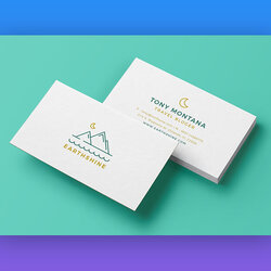 Free Business Card Template Templates Illustrator