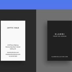 Marvelous Best Free Business Card Templates Download Typography